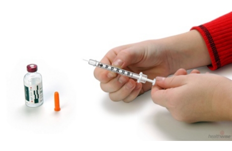 Insulina: Cómo preparar una dosis única