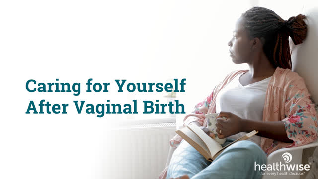 Caring for yourself after giving birth